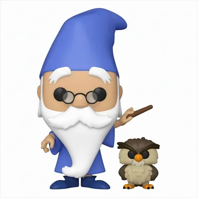 Immagine prodotto di La spada nella roccia - Merlino con Archimede 1100 - Funko Pop! - Figurina in vinile