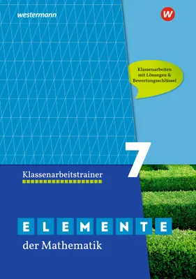 Obrázek produktu pro Elemente der Mathematik Klassenarbeitstrainer 7. G9 in Nordrhein-Westfalen