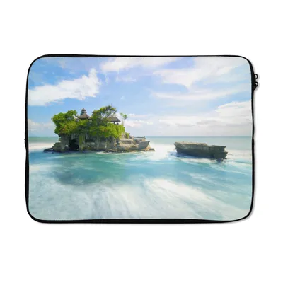 Produktbild von MuchoWow® Laptop Hülle 13 Zoll Meer - Insel - Indonesien Laptoptasche - Laptophülle - Sleeve - Rundumschutz