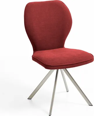 Produktbild von Niehoff Sitzmöbel Colorado Trend-Line Design-Stuhl Edelstahl/Webstoff - 180° drehbar