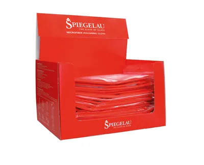 Produktbild von Spiegelau hochwertiges Mikrofasertuch zum Polieren von Glas und Kristall, 640 x 500 mm, 149