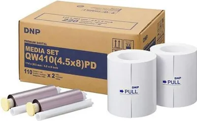 Immagine prodotto di DNP QW 410 Media Kit 11x20 cm PD 2x 110 Blatt