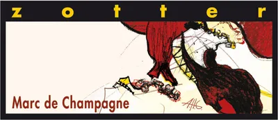 Produktbild von Nobelbitterschokolade - Marc De Champagne 70g