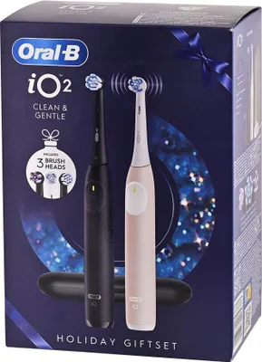 Obrázok produktu pre Braun Zestaw szczoteczek do zbow Oral-B IO2 Duo Xmas