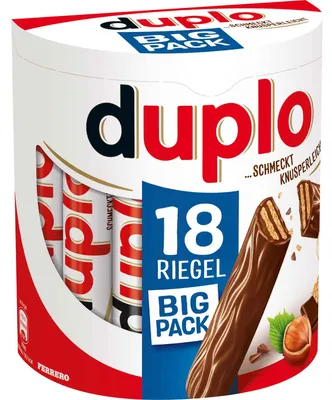 Image de barre de chocolat duplo 18 pcs