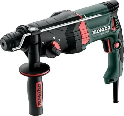 Produktbild von Bohrhammer METABO KHE 2645, Kunststoffkoffer, Gummierter Griff, Tiefenanschlag