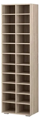 Produktbild von Schuhschrank Paris, Sonoma, 52,4 x 183,3 cm, 22 Fächer zur Schuhaufbewahrung und -präsentation