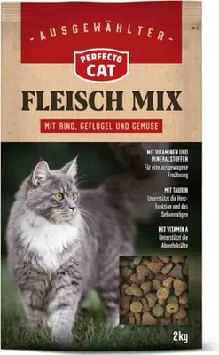 Produktbild von Katzenfutter Perfecto Cat Classic Fleisch-Mix 2kg