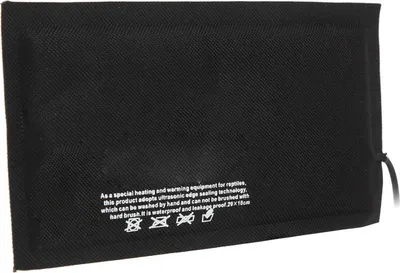 Image de Reptile USB Heat Pad Constant Temperature Without Switch Adjustable Temperature Heating Mat for Turtle Small AnimalsS 20x10cm