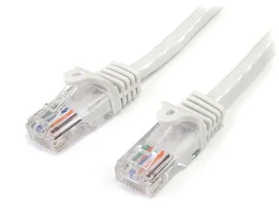 Obrázek produktu pro StarTech.com 45PAT2MWH, 2 m, Cat5e, U/UTP (UTP), RJ-45, RJ-45, Bílá
