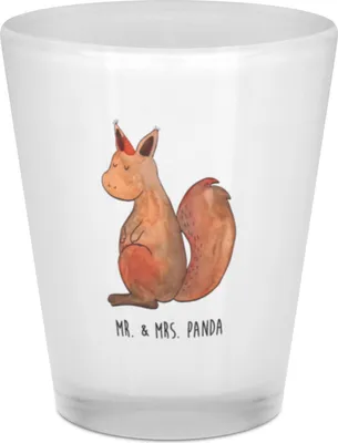 Produktbild von Mr. & Mrs. Panda Schnapsglas Einhorn Glauben - Transparent - Geschenk, Likörglas, Einhörnchen, Eichhörnchen, Einhörner, Gläschen, Eichhorn, Unicorn, Stamperl, Pinnchen