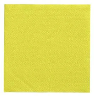 Produktbild von Servietten "DAILY Collection" 1/4-Falz 24 cm x 24 cm limonengrün