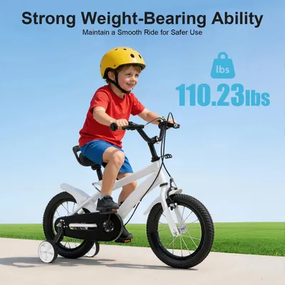 Produktbild von 14-Zoll Kinderfahrrad mit Stützrädern