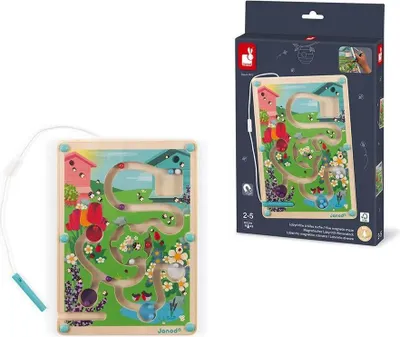 Immagine prodotto di Janod Gioco di abilità Labirinto magnetico Prato