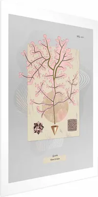 Produktbild von Posterpapier Poster - Mysterious Tree 60x90 cm Abstrakt b-A-0395-ao-a