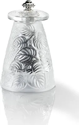 Produktbild von PEUGEOT Pfeffermühle LALIQUE 9cm Kristall Stahlmahlwerk Art Deco Design