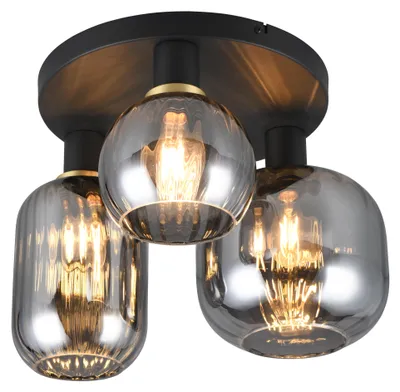 Produktbild von TRIO-Leuchten Deckenleuchte DIVA DH 39x28.50 cm schwarz Deckenlampe