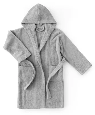 Imagen del producto de Bata para niños - 100% algodón - Gris - Talla 2-4 años