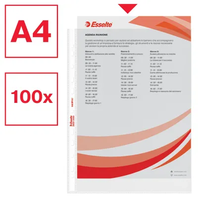 Productafbeelding van Esselte 395613000, 220 x 300 mm, Transparant, Polyproplacton (PPL), 350 mm, 10 mm, 270 mm