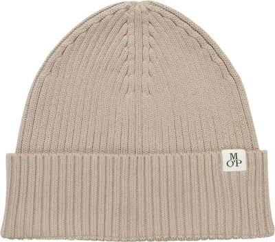 Produktbild von Marc O'Polo Mütze Knitted Beanie Dapple Gray hellgrau