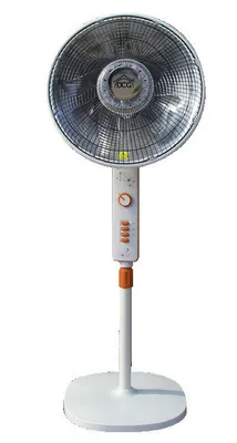 Image de DCG Eltronic SA9680 Chauffage électrique d'ambiance Intérieur Orange, Blanc 900 W Ventilateur de chauffage électrique d'ambiance