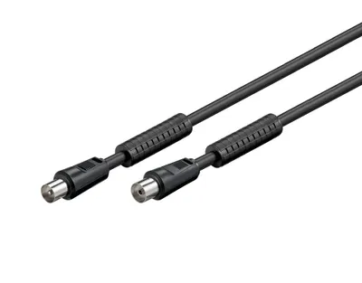 Zdjęcie produktu dla Kabel antenowy z ferrytem (80 dB), podwójnie ekranowany