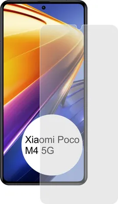 Image de 3x film de protection clair comme du cristal pour Xiaomi Poco M4 5G film de protection d'écran antibactérien