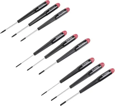 Produktbild von TOOLCRAFT Schraubendreher-Set 9teilig Schlitz, Kreuzschlitz Phillips, T-Profil