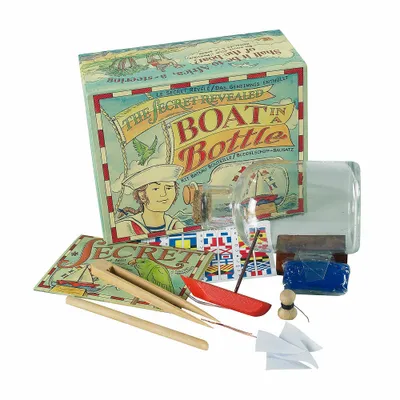 Immagine prodotto di Authentic Models Geschenkset Boat in a Bottle Kit, Flaschenboot, Materialmix, MS022A