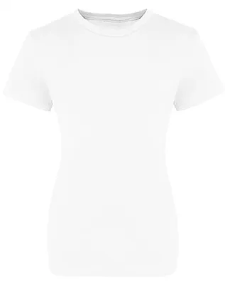Produktbild von Just Ts JT100F | Damen Shirt The 100 Girlie T, kurze eingesetzte Ärmel - Farbe: White - Größe: M