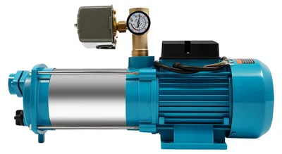 Image de Pompe centrifuge électrique, 1300 W, débit de 4000 litres par heure, en acier inoxydable, pour jardin et irrigation