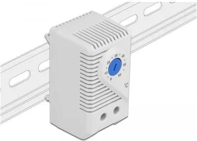 Immagine prodotto di DELOCK Thermostat mit Öffner-Kontakt für Hutschiene