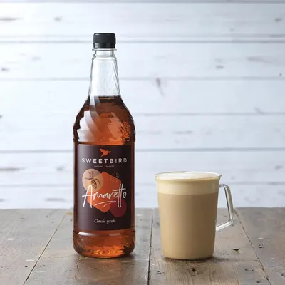 Produktbild von Kaffeesirup Sweetbird Amaretto, 1 l