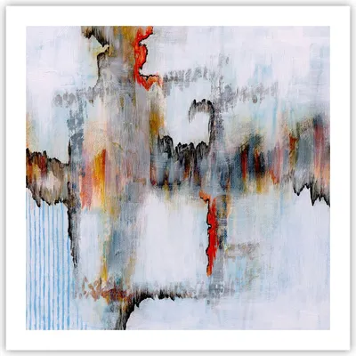 Produktbild von Poster - Poster ohne Rahmen - Abstraktion modern - 60x60 cm - Wand Bild - Wanddeko - Wandbilder - Kunstposter - Wandposter - Bilder - Kunstdruck - Wanddekoration - Wandbild - P2XAC60x60-3676