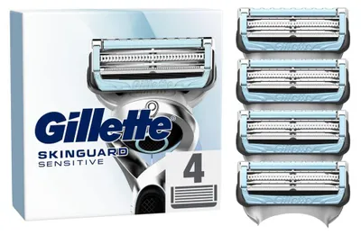 Produktbild von Gillette Rasierklingen SkinGuard Sensitive 4 Stück