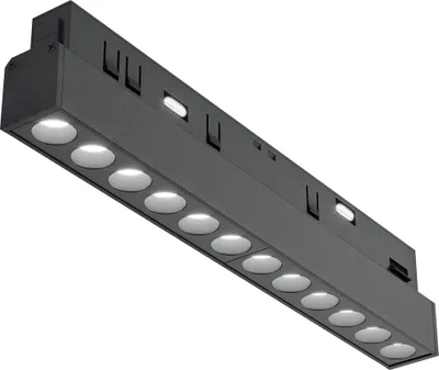 Obrázok produktu pre Maytoni Body magnetický koľajnicový systém EXILITY 48V LED koľajnicové svetlo 12W 3000K čierna 90Ra teplá biela
