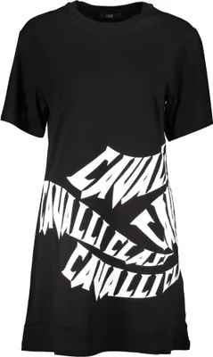 Produktbild von CAVALLI CLASS DAMEN KURZES KLEID SCHWARZ : Farbe - Schwarz, Größe - XS Größe: XS Farbe: Schwarz
