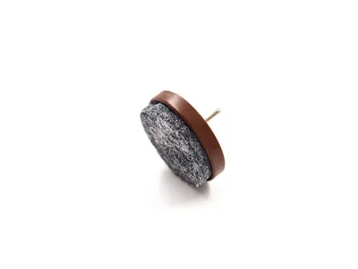 Immagine prodotto di Feltro di protezione per pavimenti con chiodo per mobili 28 mm HN (8 pezzi) Blister