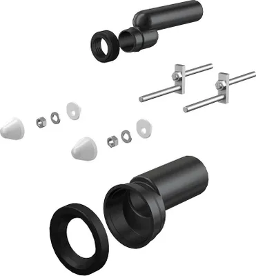 Immagine prodotto di alcadrain WC Zubehör komplett DN90/110, 25 mm, PE, weiß