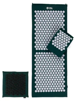 Produktbild von VITAL Akupressurmatte XL & Nackenrolle, Deluxe-Set SOFT