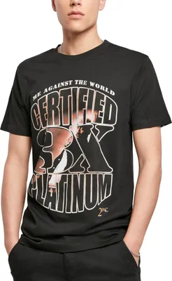 Produktbild von Mister Tee T-Shirt Tupac Me Against the World Platinium Tee Black-S
