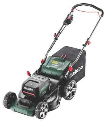 Obrázok produktu pre Metabo RM 36-18 LTX BL 46, Mechanická kosačka trávy, 800 m², 46 cm, 2,5 cm, 8 cm, Rotačné čepele