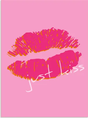Produktbild von ARTland Wandbild Alu für Innen & Outdoor Just kiss Größe: 30x40 cm