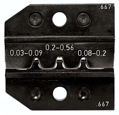 Productafbeelding van 624 667 3 0 Rennsteig Werkzeuge GmbH - Krimpklem voor D-Sub connectoren, gestanste contacten, doorsnede 0,03 mm² - 0,56 mm² - 1 stuk