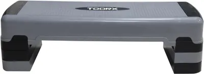 Imagen del producto de Stepper aeróbico, con 3 niveles de altura: 15, 20 y 25 cm, superficie antideslizante, ideal para el entrenamiento cardiovascular