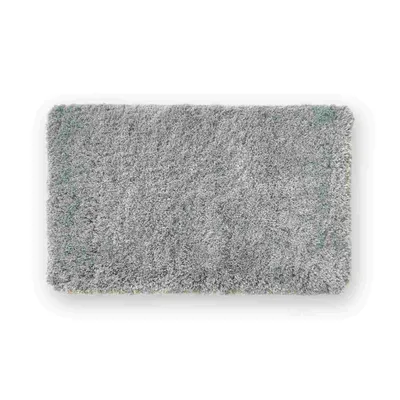 Zdjęcie produktu dla WohnDirect Mata łazienkowa z wysokim włosiem prostokątna MALMÖ Grey 50 x 80 cm