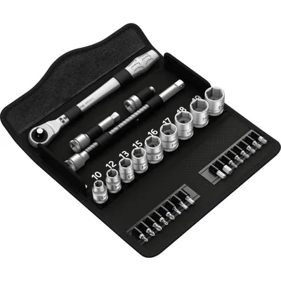 Produktbild von Wera 8100 SB 7 Zyklop Knarrensa. Durchsteckvierkant, 3/8 , metr