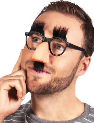 Immagine prodotto di Occhiali di carnevale - Slapstick - per adulti