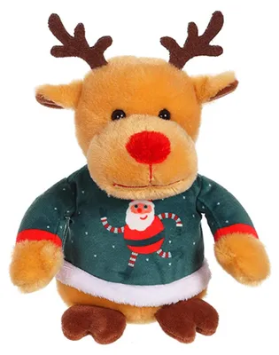 Obrázok produktu pre Gipsy Toys 071641 Les Amis – Pulóver "Rentier" v zelenej farbe – plyšová hračka pre deti – model