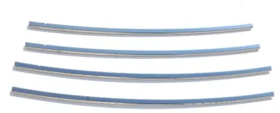 Produktbild von OMAC Kühlergrill-Zierleisten Kühlergrill-Leisten 2521082 Vorne für FIAT FIORINO Kasten/Kombi (225) 900mm 80mm 60mm Edelstahl